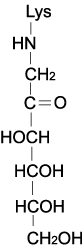 アマドリ化合物（Amadori Compound）の構造式