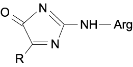 イミダゾロン（Imidazolone）の構造式