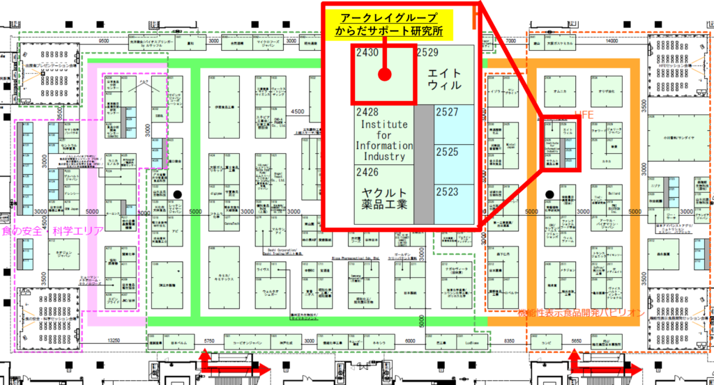 ifia2025からサポmap
